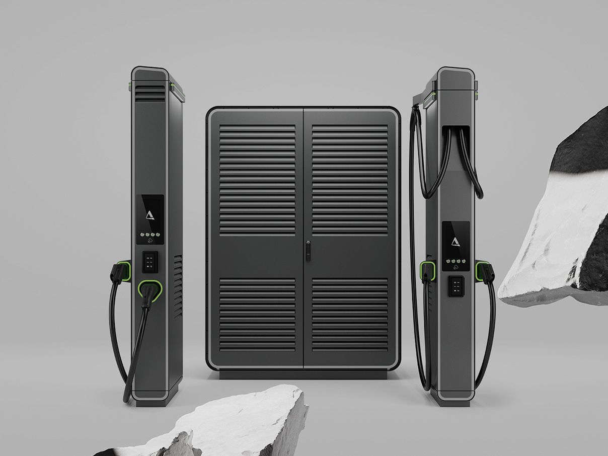 Fast charging station Hypercharger 1000 DC